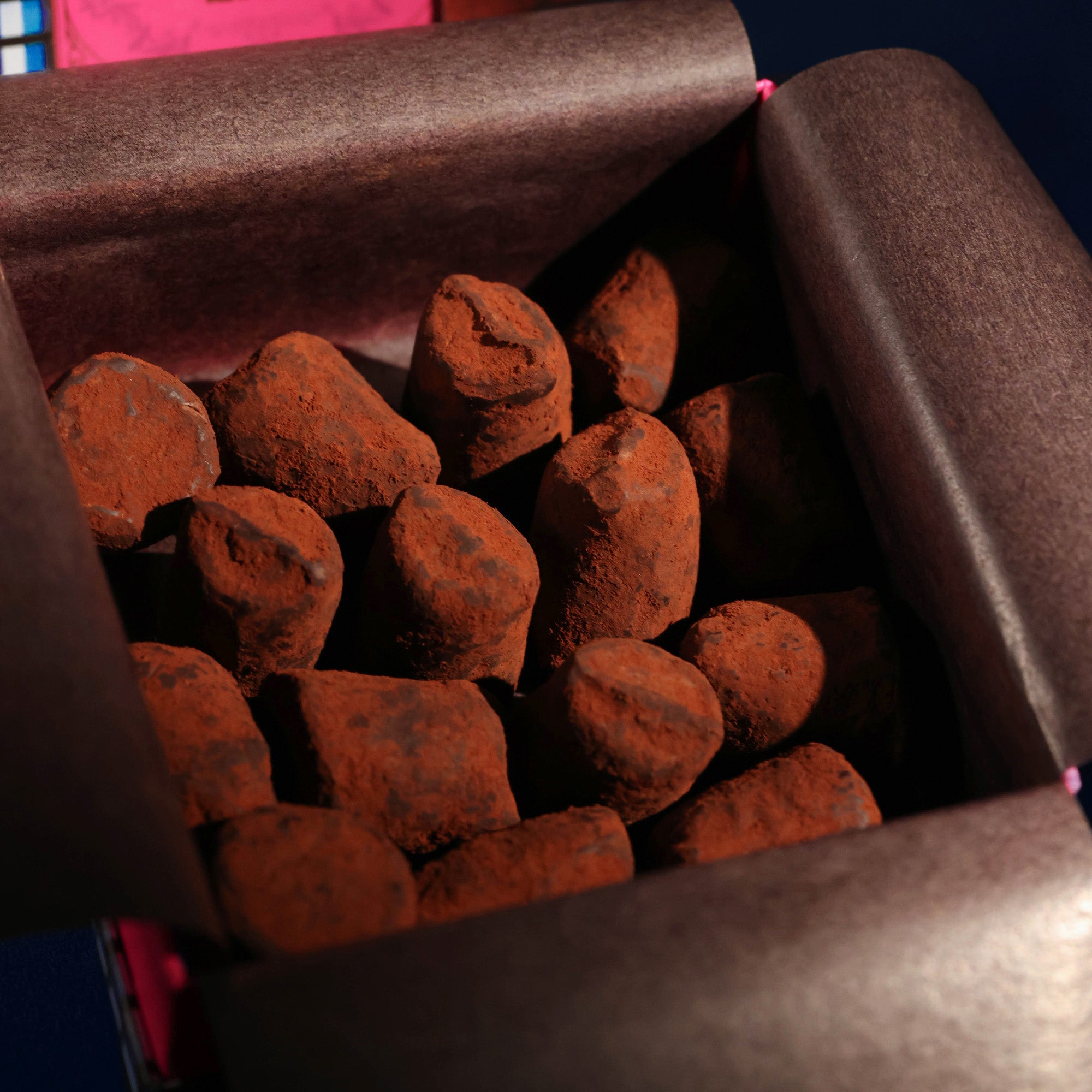 15pc Hazelnut Petite Truffles Stylized