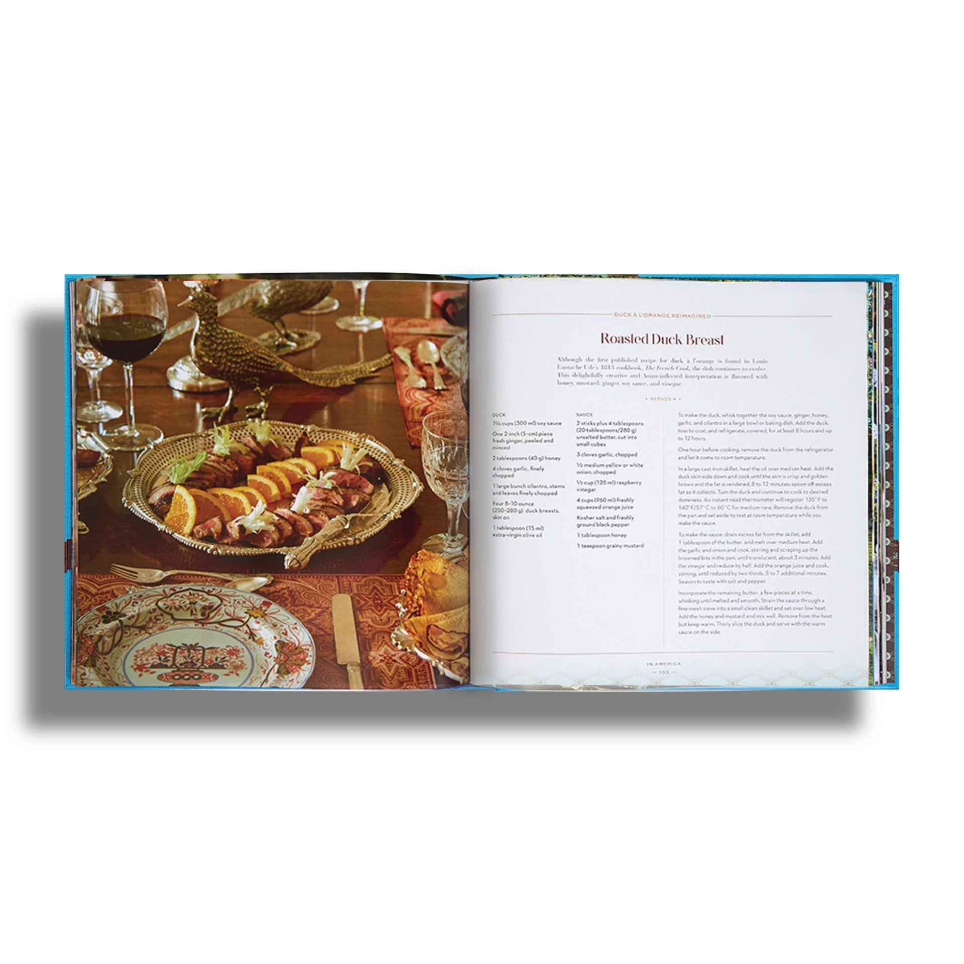 MarieBelle Entertains: Sneak Peek Inside the Gourmet Cook Book Roasted Duck