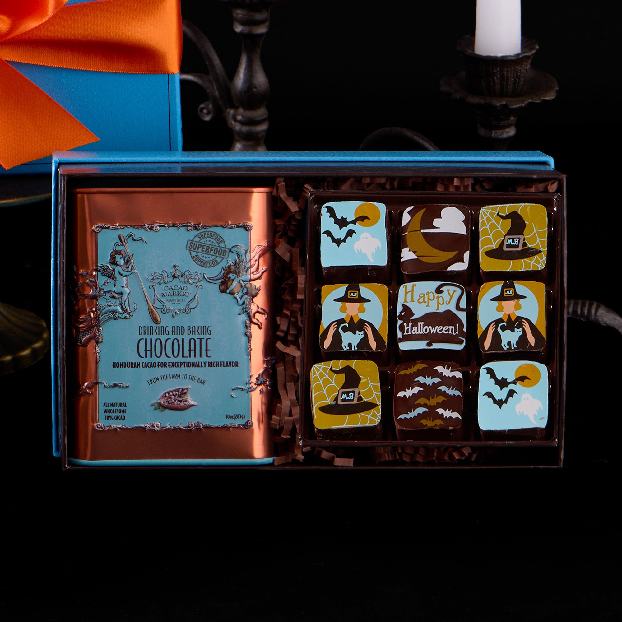 MarieBelle New York's Halloween Ganache Gift Set