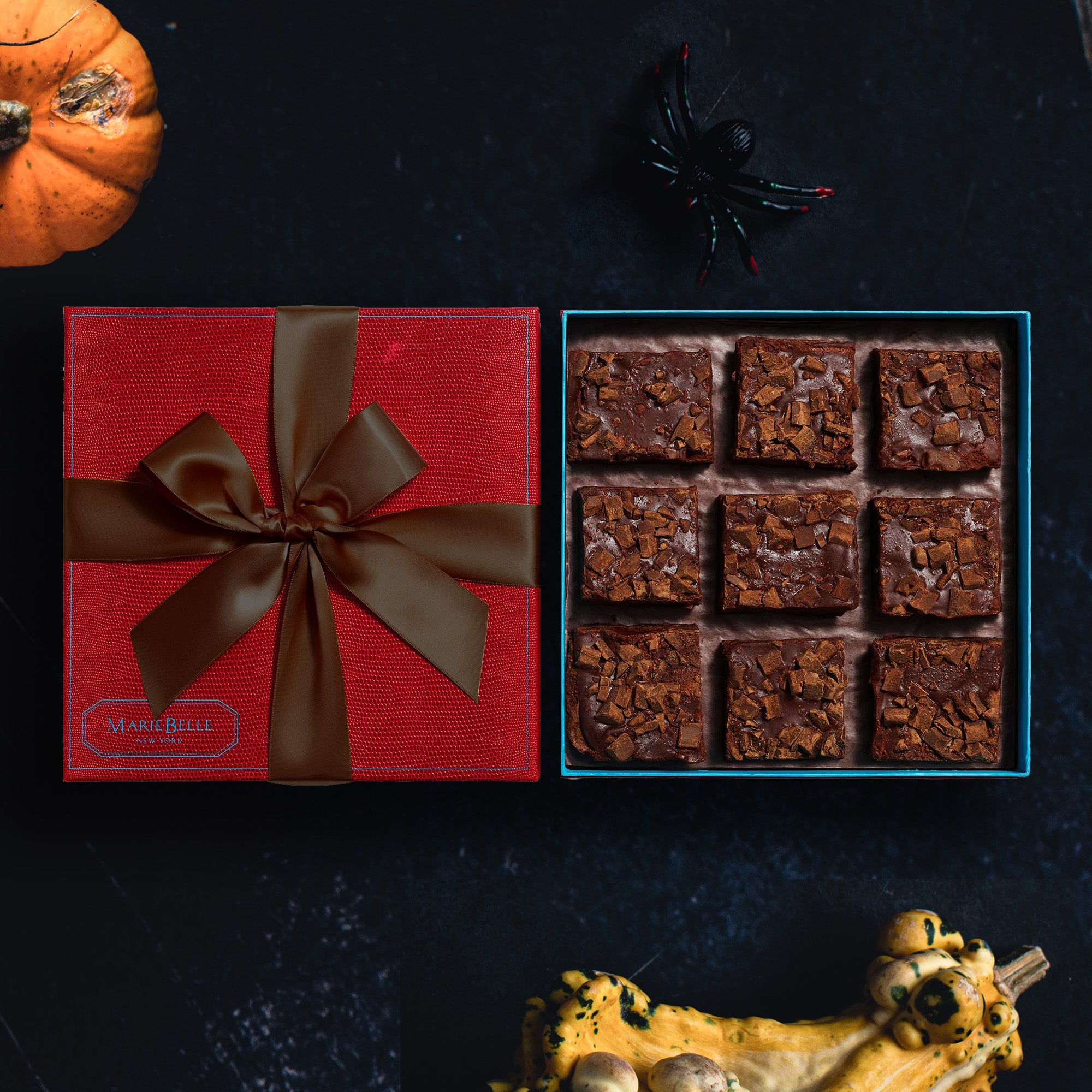 MarieBelle New York's Halloween Brownies