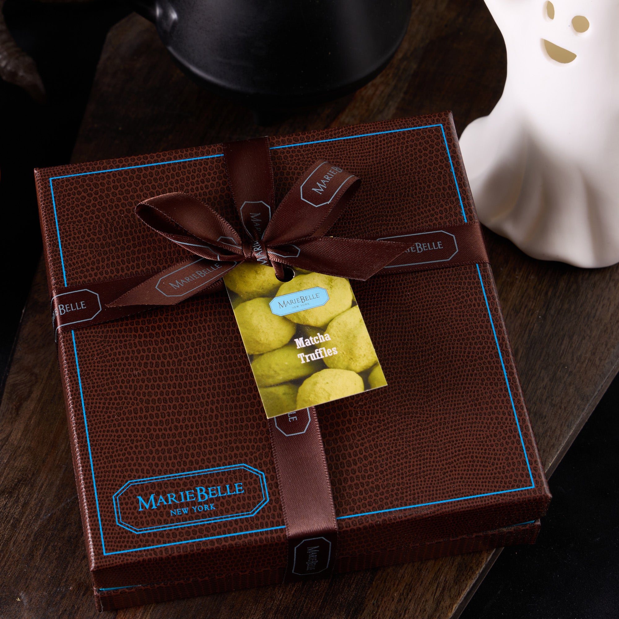MarieBelle New York's Halloween Matcha Truffles