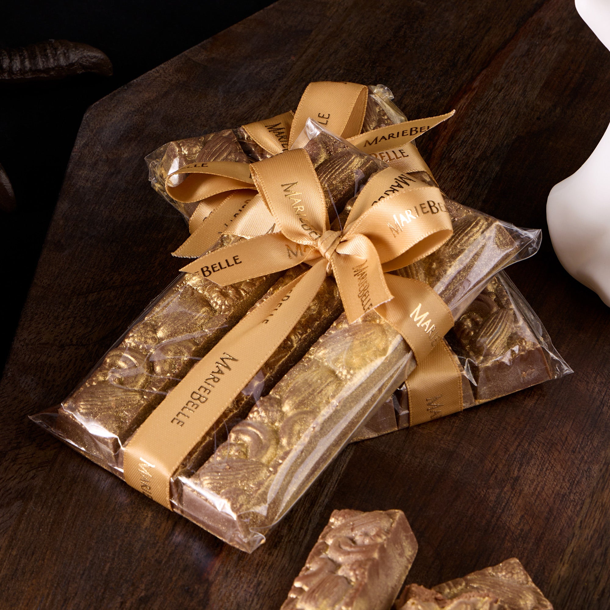 MarieBelle New York's Halloween Praline Bars