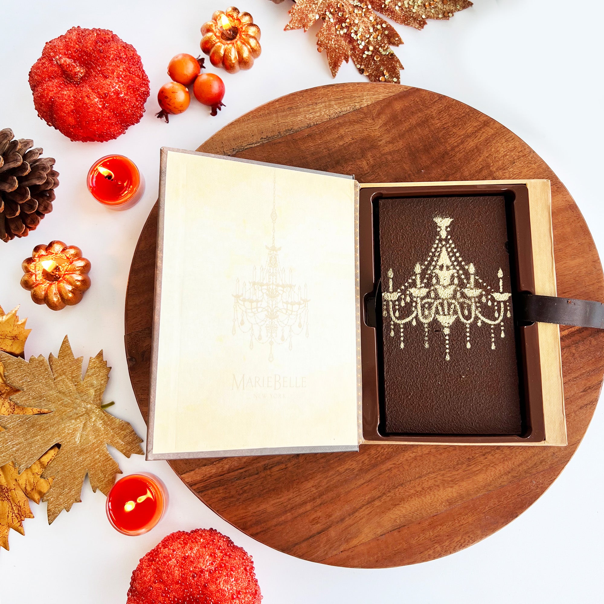 Marie Antoinette's Chocolate Ganache Cake for Fall