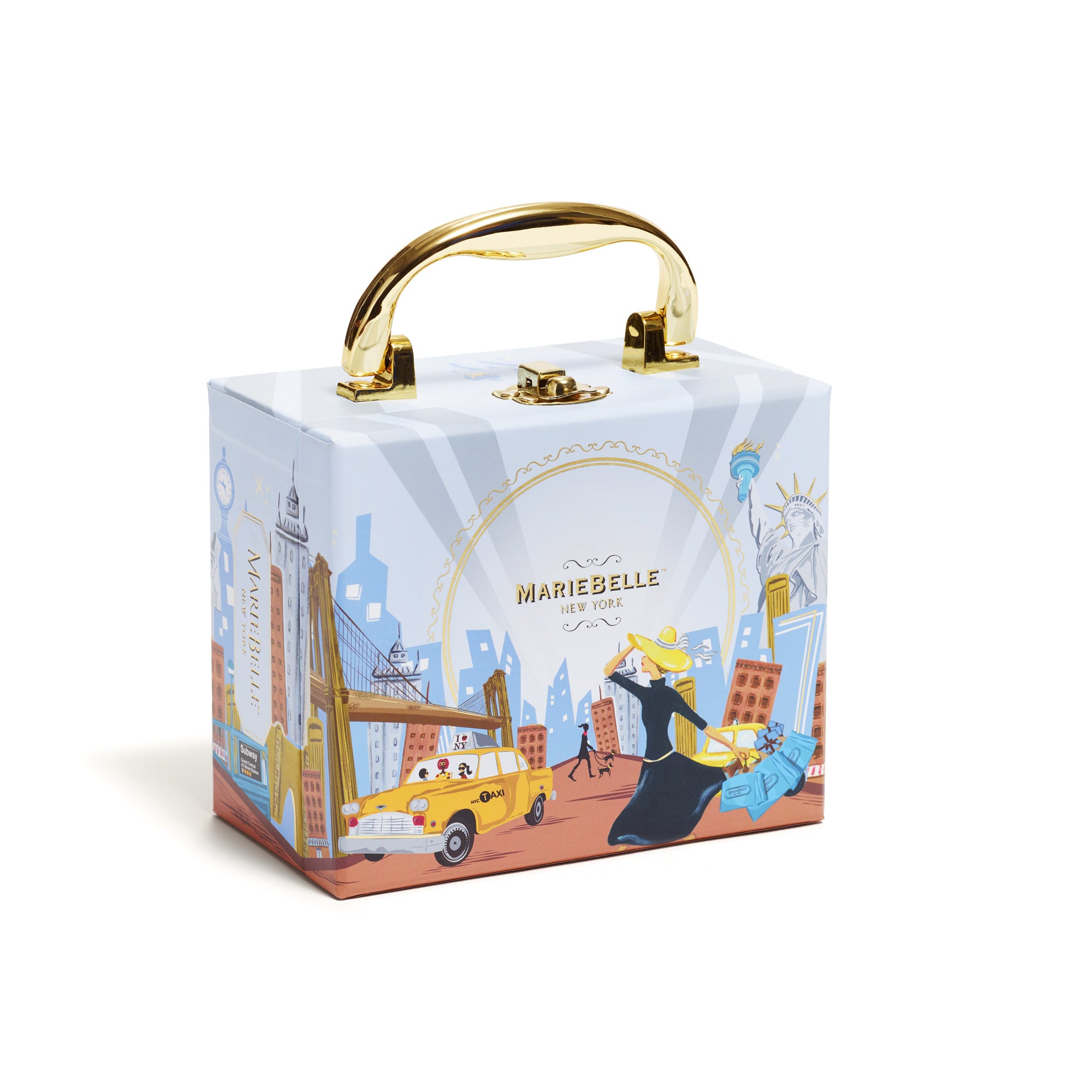 MarieBelle New York Lunch Box Closed