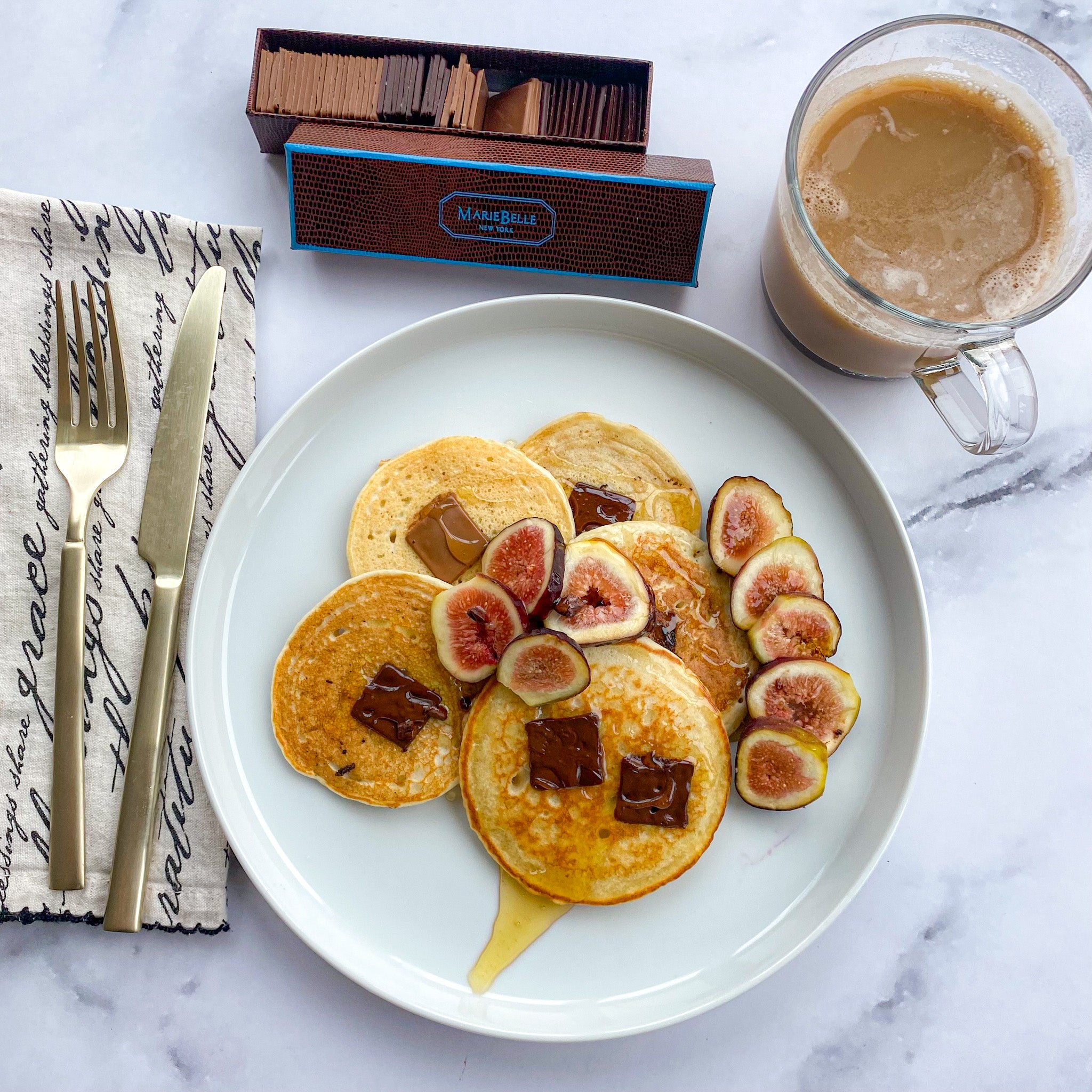 Recipe: Sunday Brunch Pancakes With MarieBelle New York Chocolates