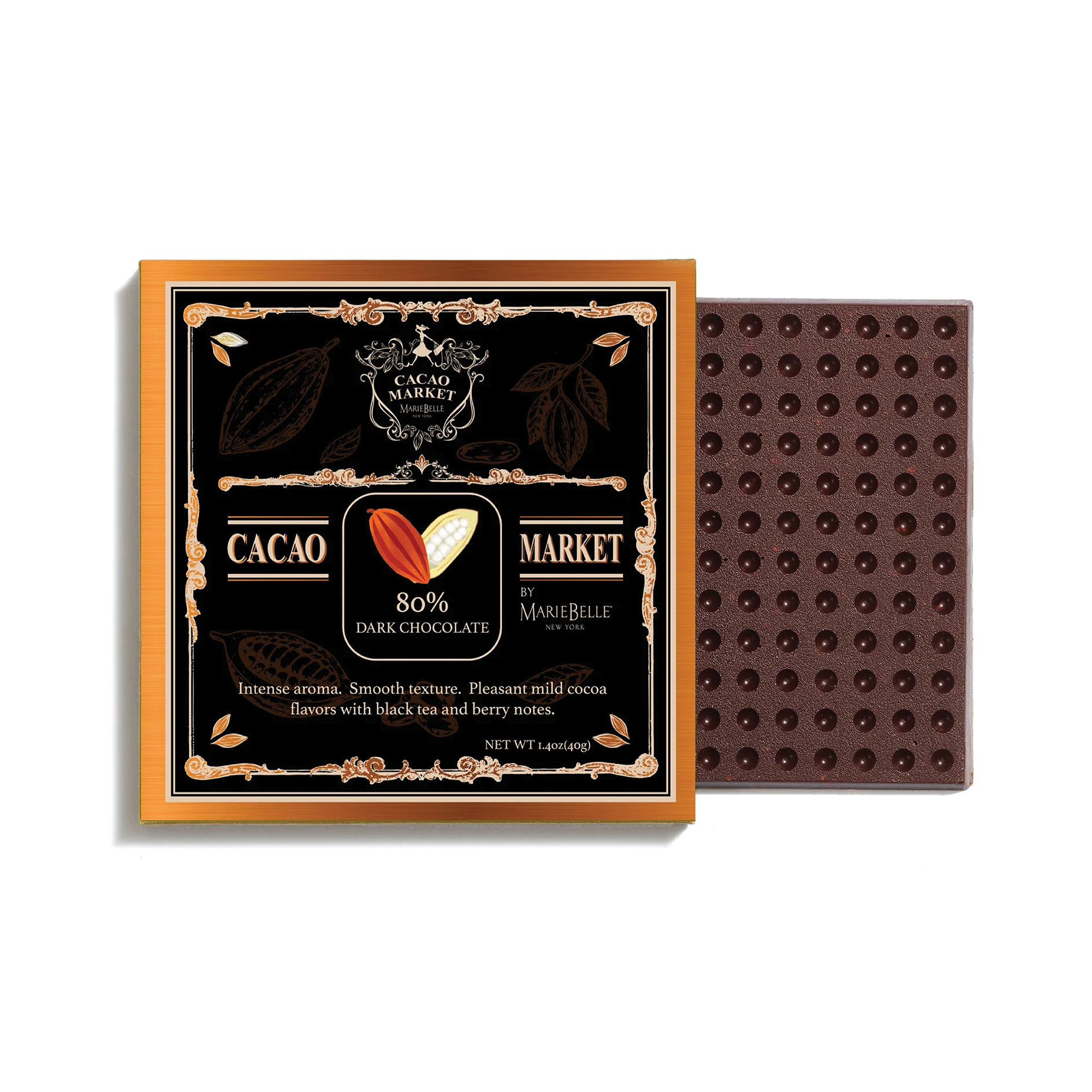 40gr 80% Dark Chocolate  Bar