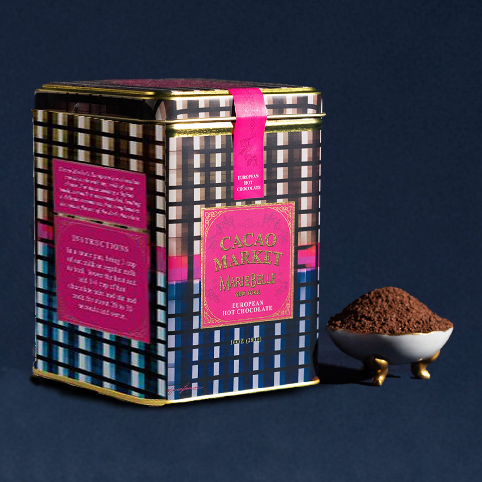 10oz Cacao Market European Hot Chocolate Stylized