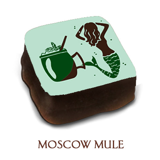 9pc Chocolate Ganache Blue Box || MarieBelle New York