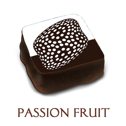 9pc Tropical Fruit Soft Caramels || MarieBelle New York