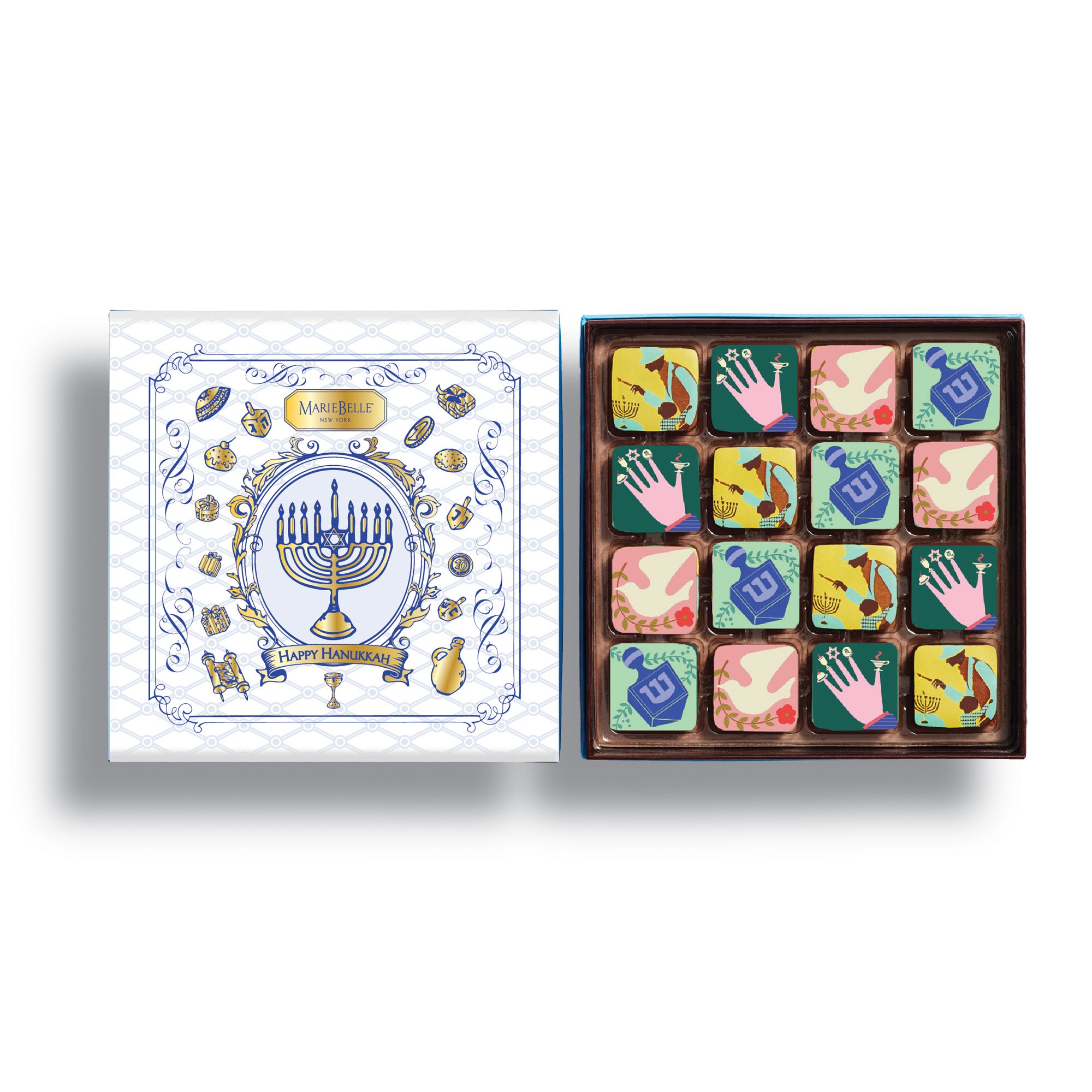 MarieBelle's Hanukkah 16pc Gift Set