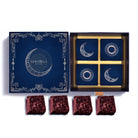 Marie Belle chocolate Brownie set with decorative packaging on a white background
