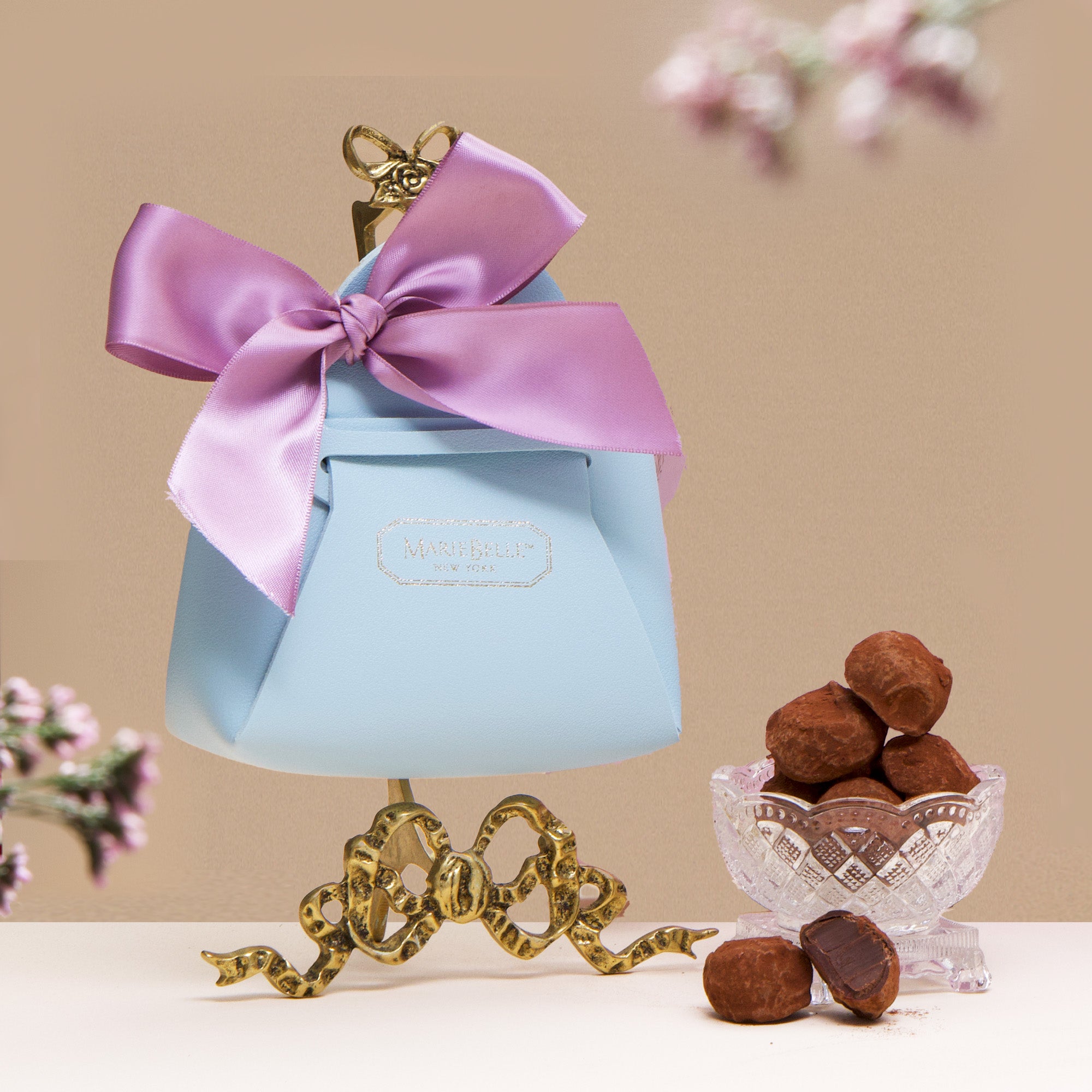 Mother's Day Purse with Dark Chocolate Truffles