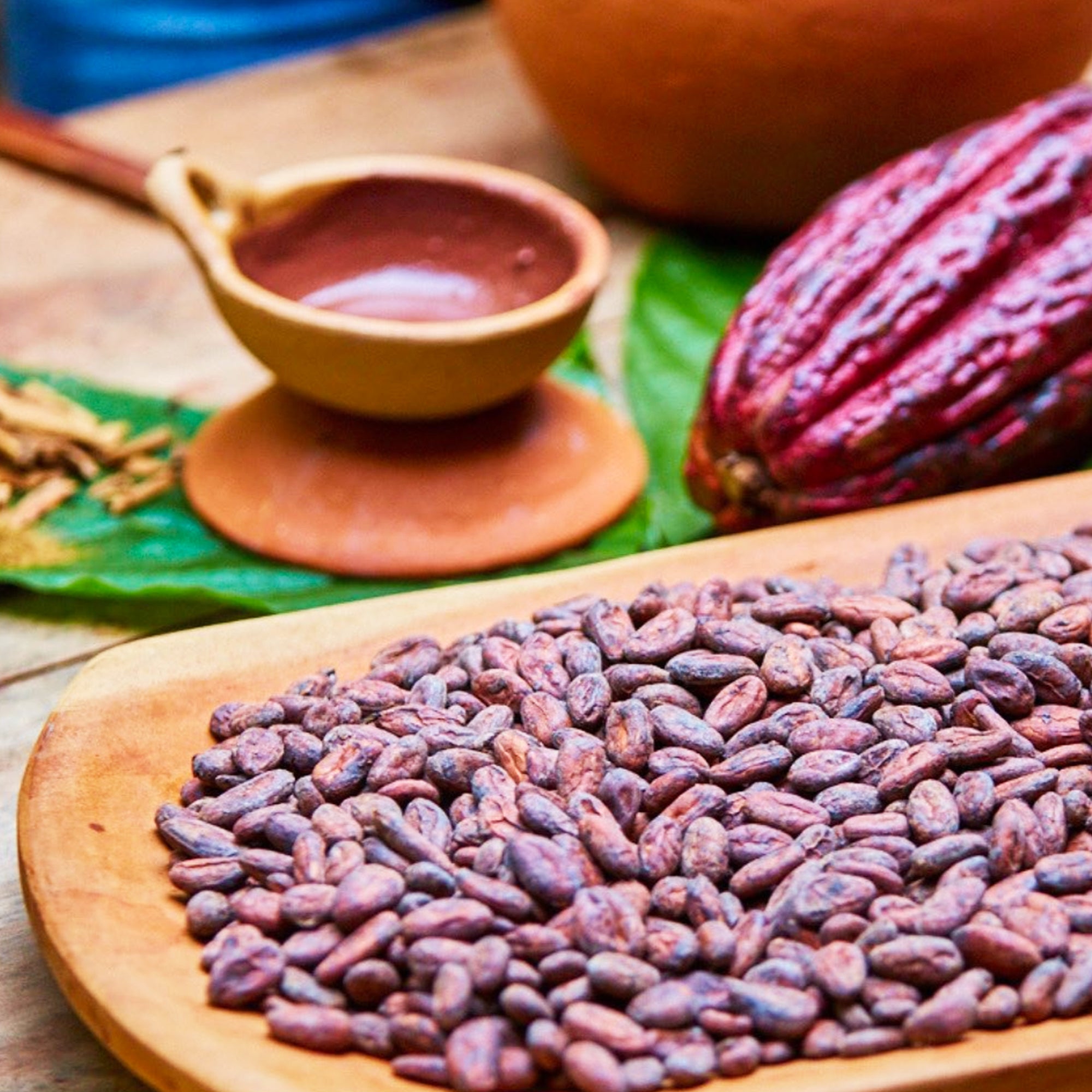 9pc Chocolate Ganache Blue Box || MarieBelle New York