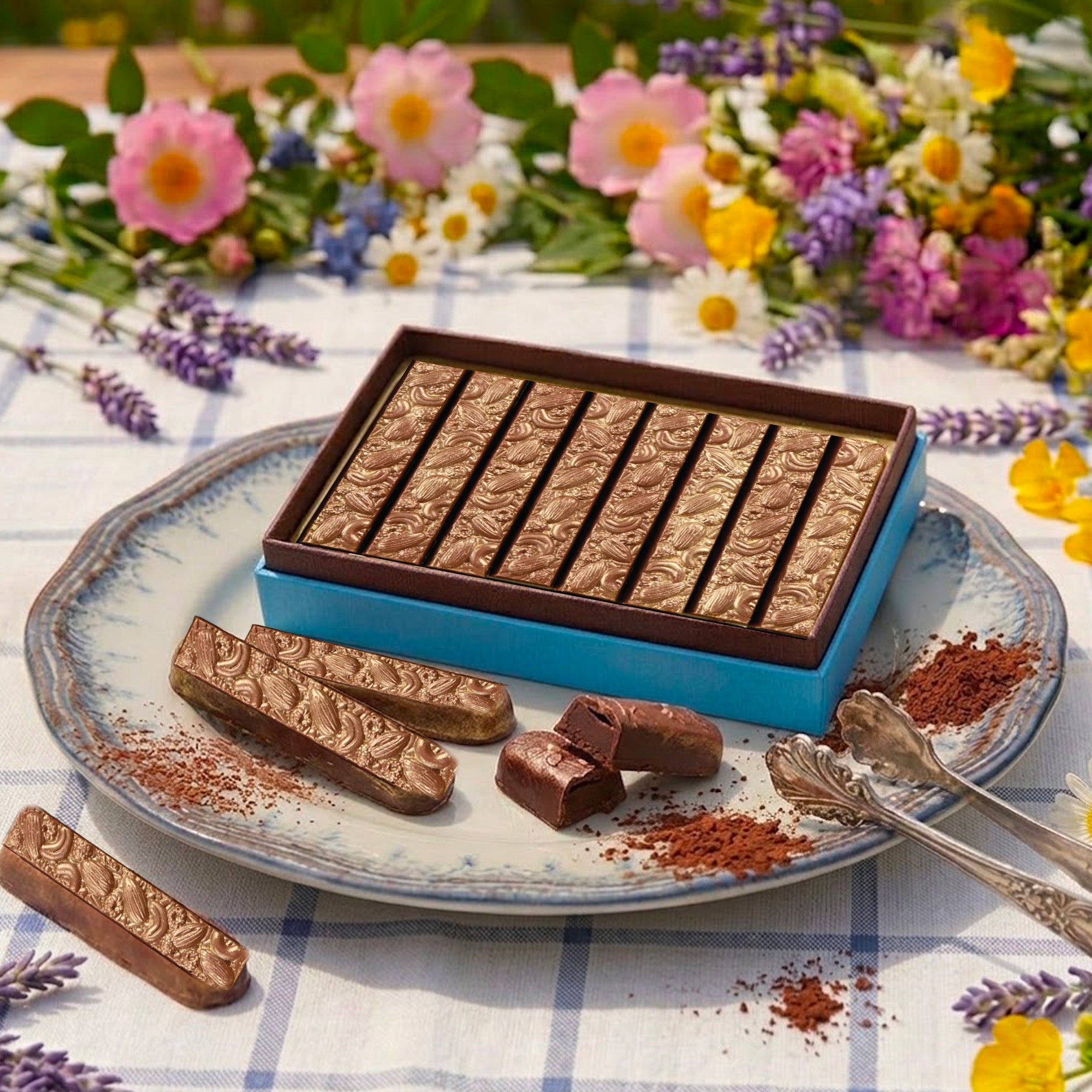 40g Cacao Market • 70% Dark Chocolate Bar with Orange Peels
