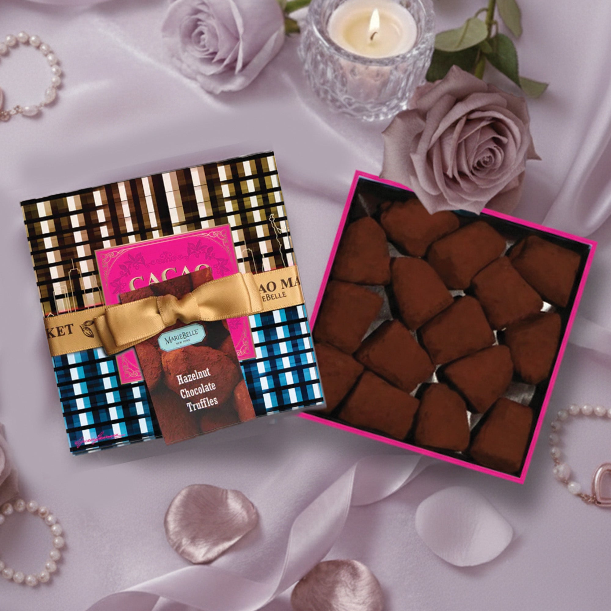 15pc Hazelnut Petite Truffles – MarieBelle