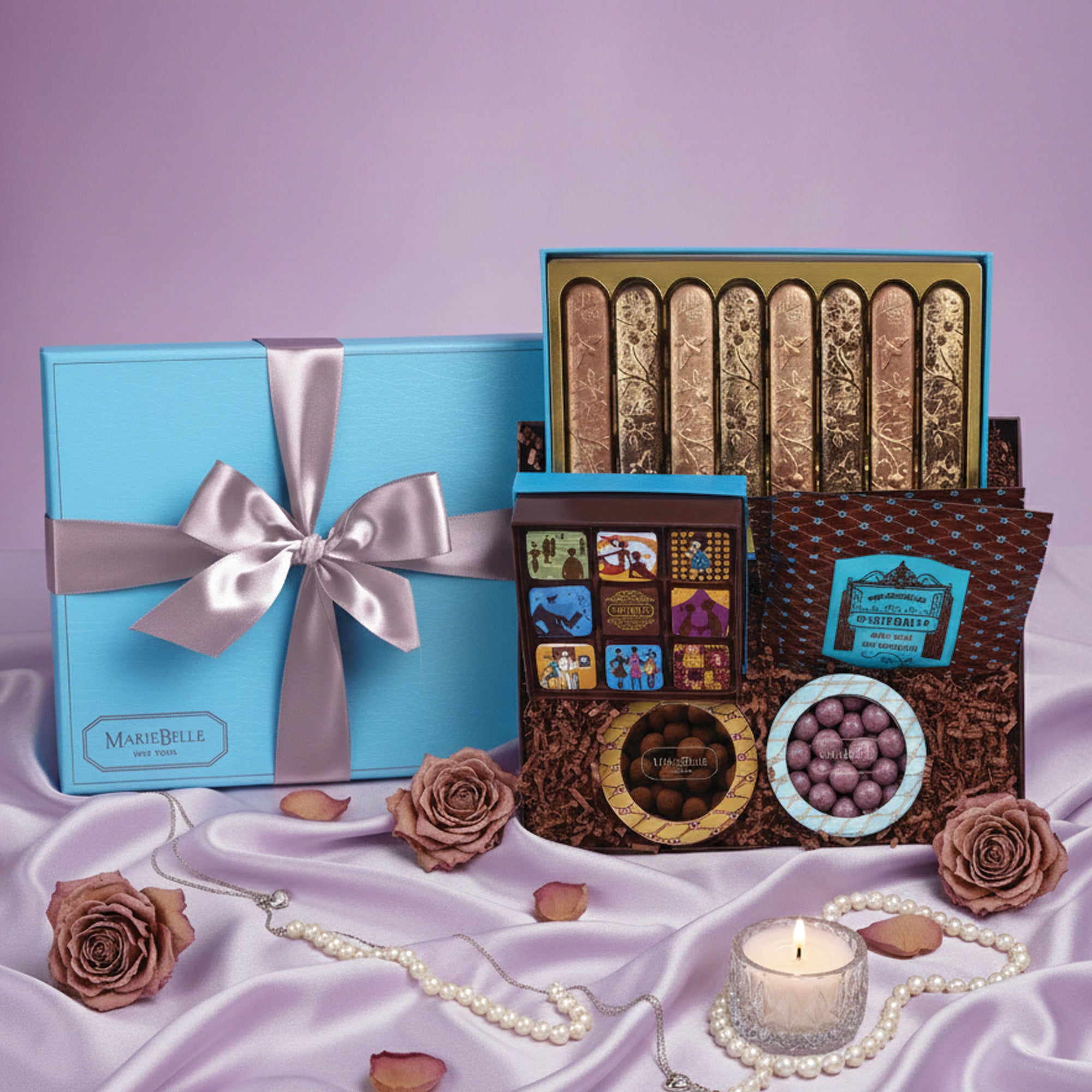 10oz Duo Hot Chocolate Gift Set – MarieBelle