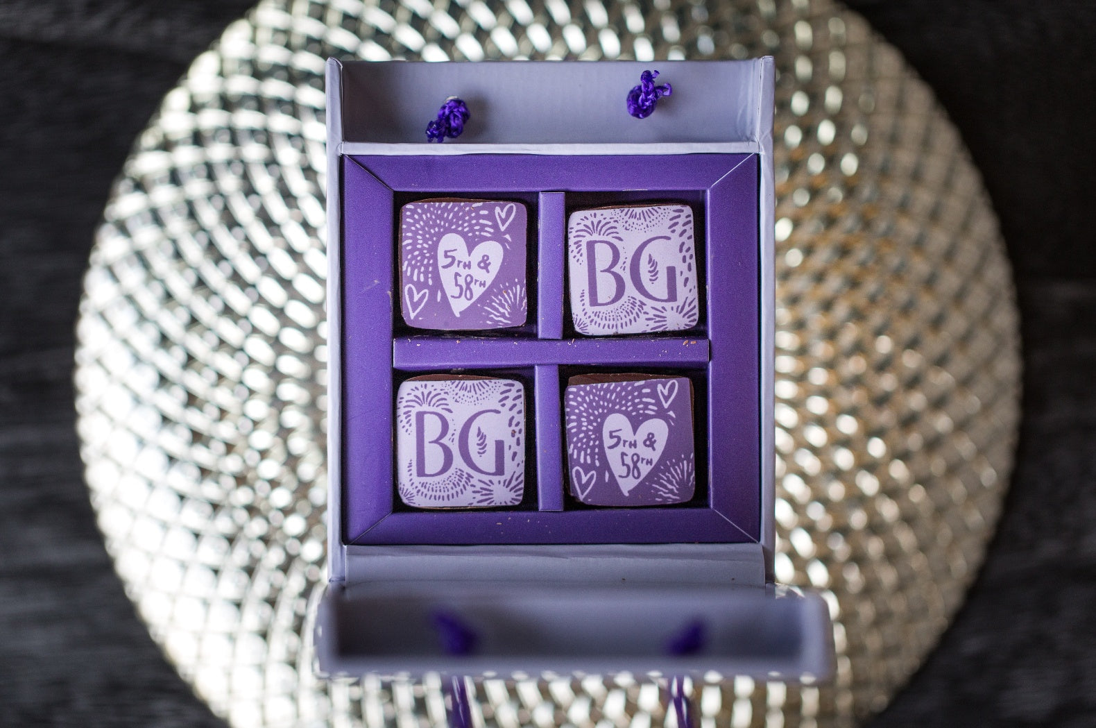 Signature Ganache 4 piece for Bergdorf Goodman.