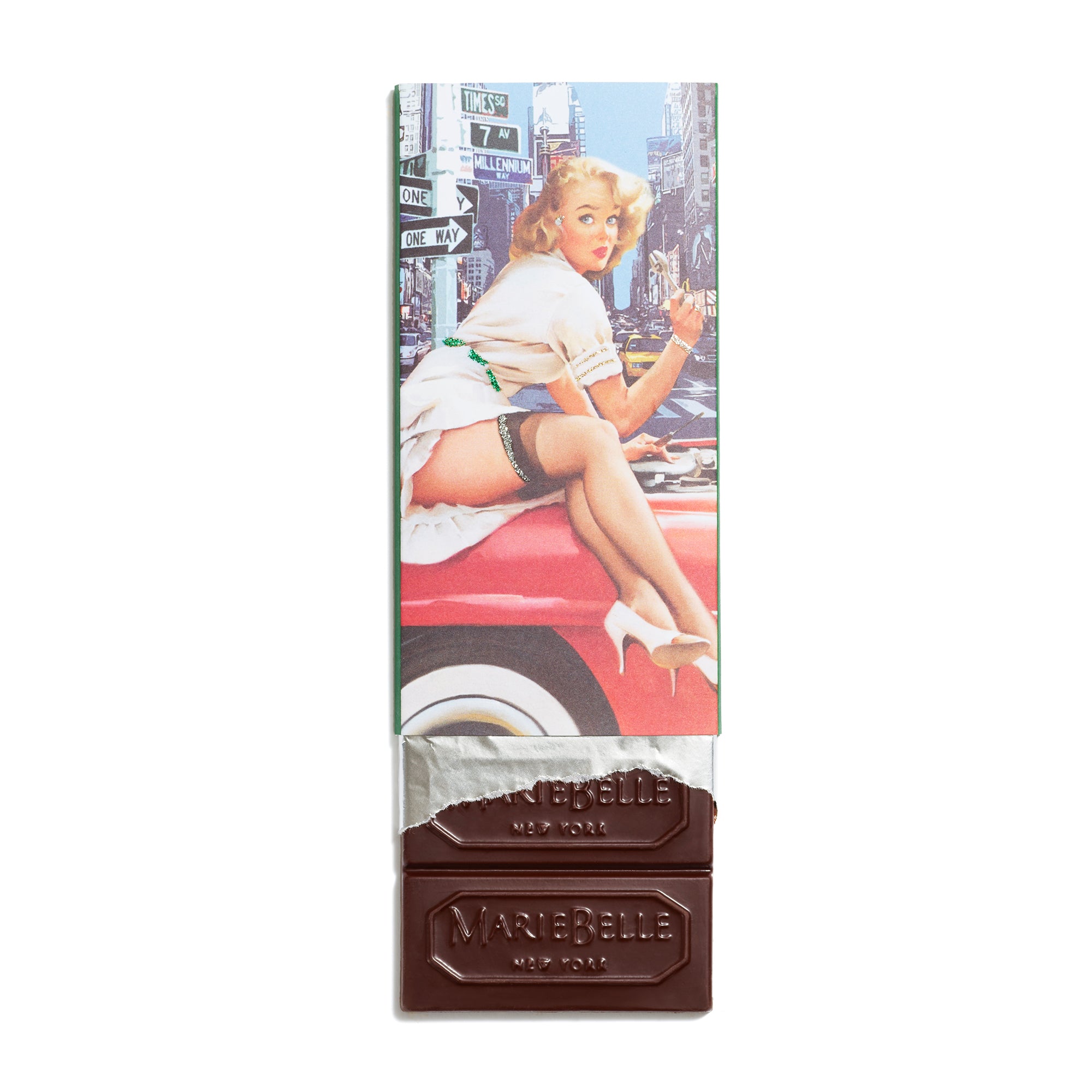 Dolores Pin-Up Chocolate Bar: Dark Chocolate